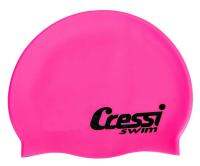 หมวก หมวกคลุมผม หมวกซิลิโคน สำหรับเด็ก อุปกรณ์ว่ายน้ำ CRESSI KID SILICONE CAP - ONE SIZE