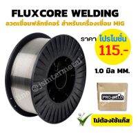 ลวดเชื่อม MIG FLUXCORE ไม่ใช้แก๊ส ขนาด 0.8 / 1.0 mm. (1KG) Fasttech