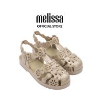 HOT”[ขายดี] Melissa รองเท้าแตะ กลวง ลายดอกไม้ สไตล์โรมัน สําหรับผู้หญิง