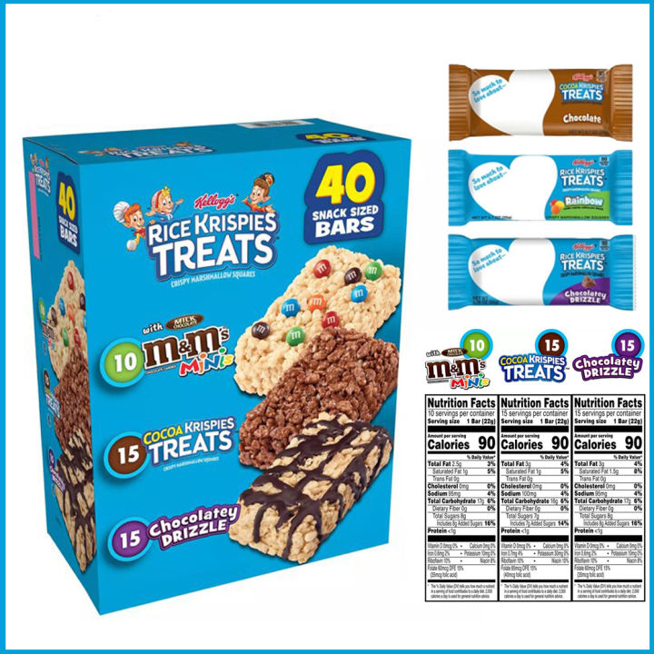 มาร์ชเมลโล่แสนอร่อย-kelloggs-rice-krispies-treats-variety-pack-40-ct-ราคา-850-บาท