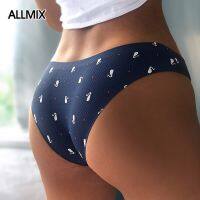 [A LIKE] ALLMIX ผู้หญิงผ้าฝ้ายเซ็กซี่กางเกง UnderwearUnderpants เอวต่ำพิมพ์เซ็กซี่ผู้หญิง39; S กางเกง T Hongs SoftLingerie