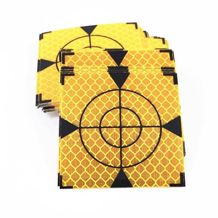 100pcs 60x60mm Reflector Sheet For Total Station Survey Geography ...