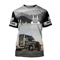 Men T-shirt Truck Driver 3D All Over Printed Women Shirt Unisex Short Sleeve Fashion Casual Streetwear Tops Dropshipping