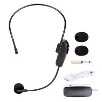 2 In 1 Lightweight UHF Headset Stage Wireless Microphone Voice Amplifier Teacher