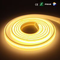 220V LED Strip COBHigh ความปลอดภัยความสว่างสูงยืดหยุ่นไฟ LED กลางแจ้งกันน้ำไฟ LED Strip.