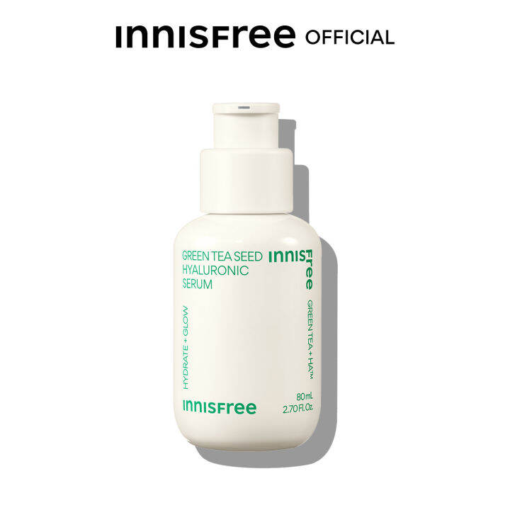 INNISFREE Green Tea Seed Hyaluronic Serum 80ml | Lazada