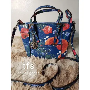Buy Guess Blue Picnic Mini Tote for Women in Oman