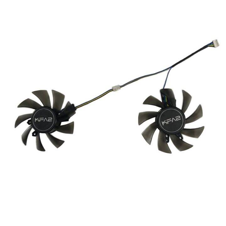 2Pcs/Set FY08015M12LPA T128015DU GPU VGA Cooler Fan For GALAKURO