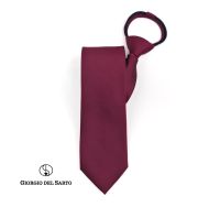 Giorgio Del Sarto Adults Zipper Tie Red ไทซิป เนคไทสำเร็จรูปสีแดง