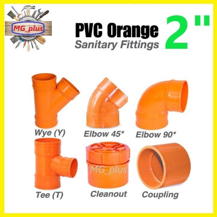 NEW ARRIVAL! Orange Fittings 2 Inches Sanitary Plumbing Fittings Elbow ...