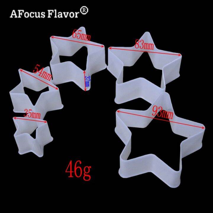 5pcs-set-star-shape-plastic-christmas-cake-mold-biscuit-cutter-cookie-cutter-biscuit-stamp-fondant-3d-cake-decorating-tools