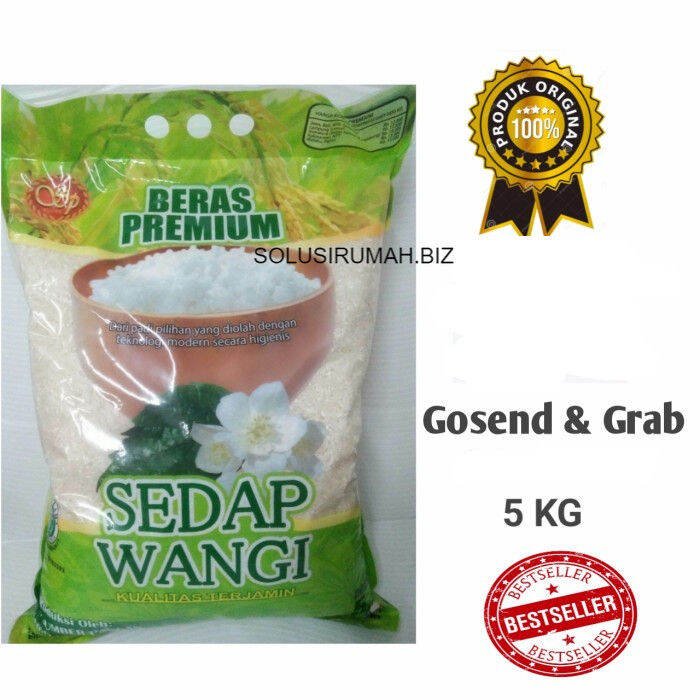beras premium sedap wangi 5kg kemasan 5 kg kediri padi pilihan modern