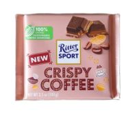 Ritter Sport Crispy Coffee ช็อกโกแลตบาร์เเบรนด์ดังจากต่างประเทศ100 กรัม BBF 23/02/24