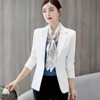 ร้อน, ร้อน★Hanasa Lightweight Jacket Women  Autumn Casual Ladies Long Sleeve Suit Casual Slim Coat Suit