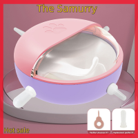 Samurry ✨Hot Sale✨ Car ลูกสุนัขลูกแมวป้อนอุปกรณ์พยาบาล Bionic self Feeding Device Milk Bowl with 4จุกนม PET Milk Feeder for Nursing Puppy Milk Feeder Baby PET/Puppies/ลูกแมว/แมวสุนัข