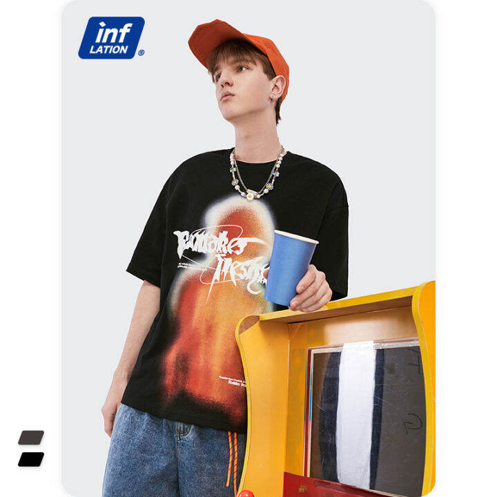 inflasi-streetwear-tshirt-ovesized-ized-เสื้อยืดฮิปฮอปลายกราฟิคตลกๆสำหรับฤดูร้อนเสื้อยืด-kapas-musim-panas