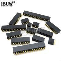 10PCS Double Row Pin Female Header Socket Pitch 2.54mm 2 * 2p 3PIN 4PIN 5PIN 6PIN 7PIN 8PIN 9PIN 20PIN Connector สําหรับ arduino