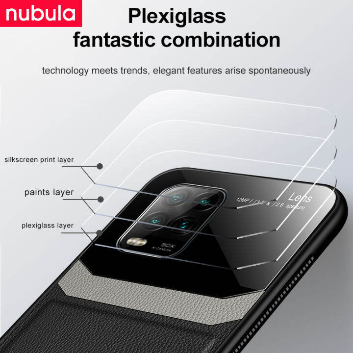 nubula-for-realme-6-pro-6-6-inch-casing-hard-grained-leather-realme-6-pro-back-cover-plexi-glass-cellphone-case-for-realme-6-pro