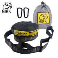 ชุดสายผูกเปล แบบคล้องแบบแข็งแรงพิเศษ (Heavy Duty ) พร้อมคาราบิเนอร์ Mikk