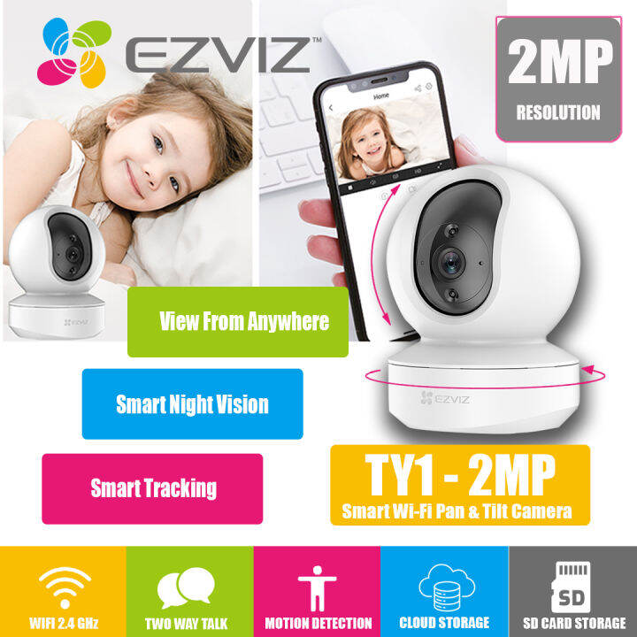 EZVIZ TY1 2MP Indoor PT camera | Lazada PH