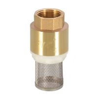 ว้าววว สปริงฟุตวาล์ว ทองเหลือง ขนาด 1/2-2 นิ้ว (Brass  Foot Valve ) ขายดี วาล์ว ควบคุม ทิศทาง วาล์ว ไฮ ด รอ ลิ ก วาล์ว ทาง เดียว วาล์ว กัน กลับ pvc