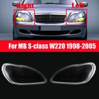 for Mercedes-Benz S-Class W220 1998-2005 Car Headlight Cover Clear Lens Headlamp Lampshade Shell