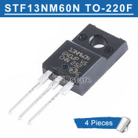 TO-220F STF13NM60N ของแท้4ชิ้น F13NM60N 13NM60N TO220F ใหม่เอี่ยมทรานซิสเตอร์มอสเฟน220 N-Channel 600V/13A