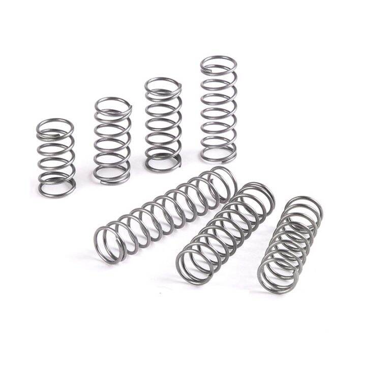 5pcs-304-stainless-steel-compression-spring-wire-diameter-0-8mm-y-type-rotor-return-spring-outer-diameter-6-14mm-length10-100mm