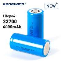 【No-profit】 Kanavano 32700 3.2V 6000MAh Lifepo4โทรศัพท์มือถือแบบชาร์จไฟได้ LiFePO4 5C ปล่อยออกสำหรับไฟฉาย LED ไฟฉุกเฉิน