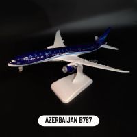 1:250แบบจำลองเครื่องบินโลหะจำลอง B787 AZERBAIJAN เครื่องบินจำลองของเล่นสะสมการบินตกแต่งศิลปะขนาดเล็ก Diecast