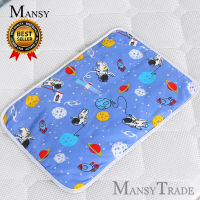 Mansy แรกเกิด100% Cotton แบบพกพาผ้าอ้อมกันน้ำแผ่นเปลี่ยนเด็กแบบพกพาเสื่อเปลี่ยนชุดเปลี่ยนผ้าอ้อม-TOP ขายดีหมายเลข (60X35ซม.,Interstellar)