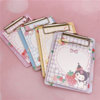 420ppcs Sanrio Board Clip Note Notebook Anime Cinnamoroll Kuromi My Melody Note Pad Student Stationery Office School Supplies