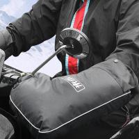 【CW】Motorcycle Scooter Thick Warm Handlebar Muff Grip Handle Bar Muff Rainproof Riding Winter Warmer Thermal Cover s