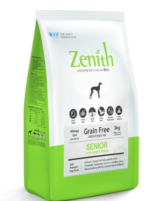 Zenith GrainFree Soft Moist Adult Dog Dry Food Lamb Meat and Potato