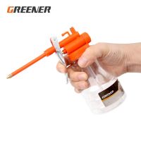 【CC】 GREENER Pressure Grease Gun Oiler Greasing Hose Can Plastic Tube Refueling Pot