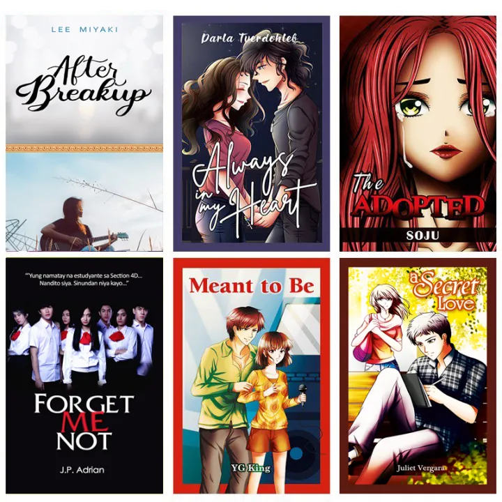 Bundle of 6 Tagalog Wattpad Books Lazada PH