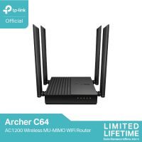 ( Promotion+++) คุ้มที่สุด Archer C64 AC1200 Wireless MU-MIMO WiFi Router 4 เสาภายนอก พร้อม Beamforming Technology ส่งสัญญาณครอบคลุม ราคาดี เร้า เตอร์ เร้า เตอร์ ใส่ ซิ ม เร้า เตอร์ ไวไฟ เร้า เตอร์ wifi