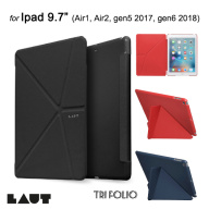 Ốp cho Ipad 9.7 Air1 Air2 gen5 2017 gen6 2018 TriFolio black - Chính hãng thumbnail