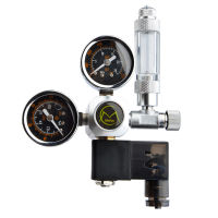 Aquarium CO2 Regulator Magnetic Solenoid สำหรับ Co2กระบอก Aquarium อุปกรณ์เสริม CO2ระบบควบคุม Reactor Check Valve Fish Tank