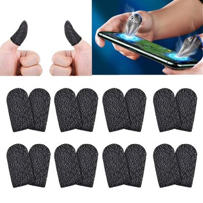 【jw】◕✕  Sweat Resistant Sleeve Tablet Game Controller Non-slip Gloves Assist Accessories