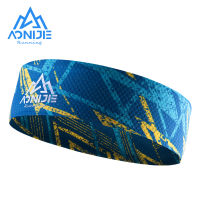 []AONIJIE Unisex Guide Sweat Wide Breathable Sports Headband Sweatband Hair Band Tie For Workout Yoga ยิมฟิตเนสวิ่งขี่จักรยาน