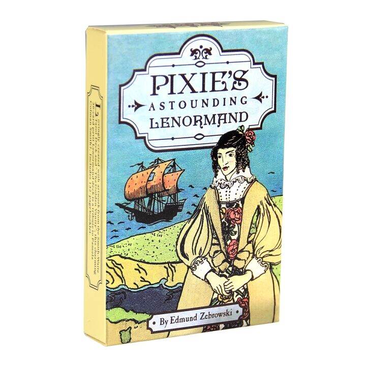 cw-pixies-astounding-lenormand-cards-leisure-table-game-fortune-telling-prophecy-with-pdf-guidebook