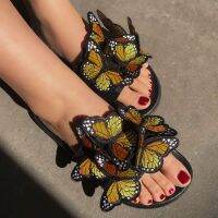 Women Summer Slippers Bow Embroidery Slides Platform PVC Sandals Ladies Flip Flops Beach Sandals Shoes Femal Plus Size 41