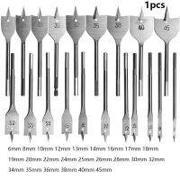 iho☈✾▼  1Pc 6-45mm Flat High-carbon Wood Set Woodworking Spade Bits Durable Wholesales