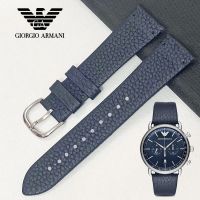 Armani หนัง cowhide นาฬิกาผู้ชาย AR11105 1979 2501 11012 2448 สร้อยข้อมือหัวเข็มขัด