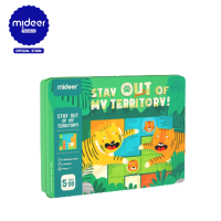 Mideer มิเดียร์ Stay Out of My Territory บอร์ดเกมเสือสองตัวอยู่ถ้ำเดียวกันไม่ได้ ! MD2109