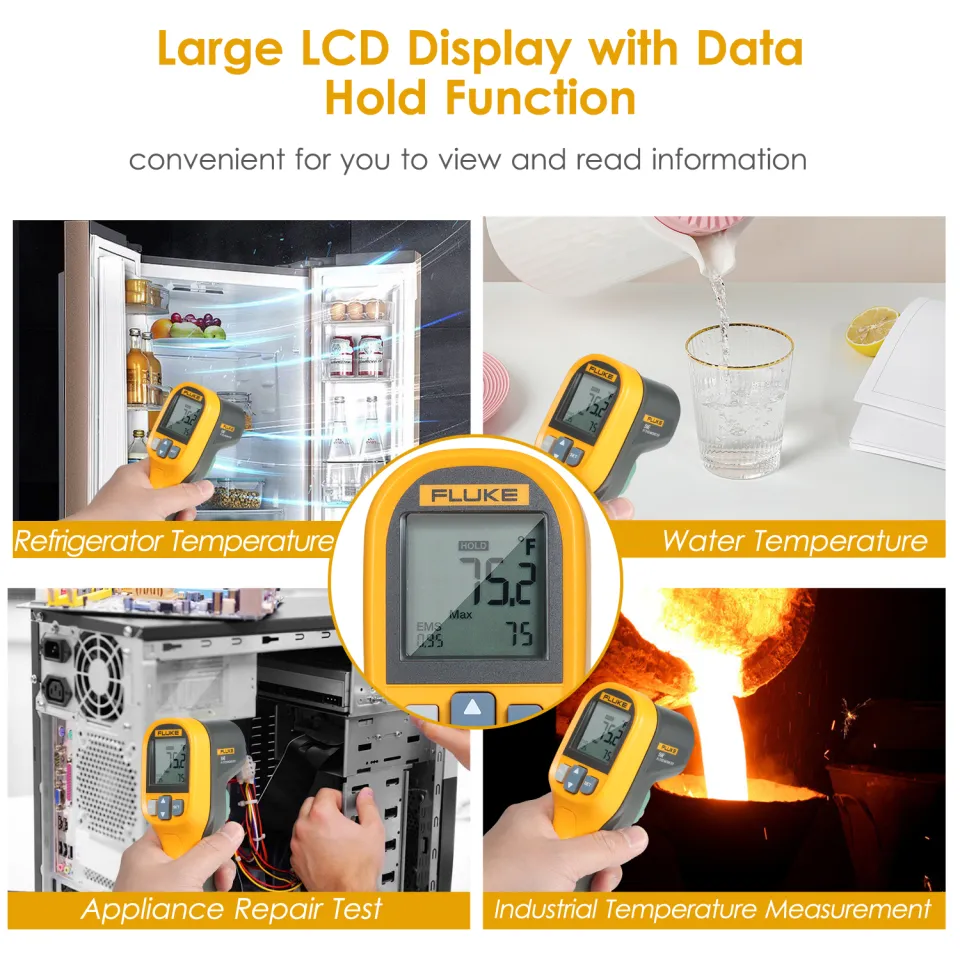 FLUKE 59E /59 Mini Infrared Thermometer Digital Handheld