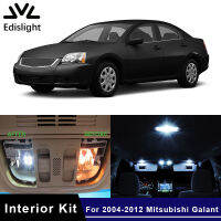 9Pcs White Ice Blue LED Lamp Car Bulbs Interior Package Kit For 2004-2012 Mitsubishi Galant Trunk Dome Plate Light