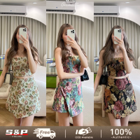 ⚡️พร้อมส่ง⚡Greenmanpor - ชุดเซตกระโปรงกางเกง ลายดอก 2pcs เสื้อ+กระโปรง Summer skirt set ผ้าไม่ต้องรีด