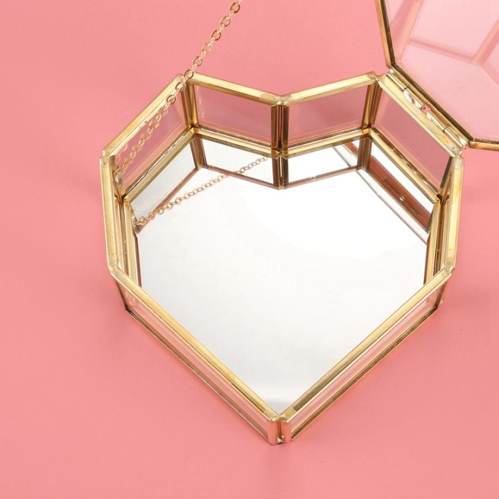 2x-flip-love-heart-shaped-geometric-glass-jewelry-box-glass-ring-box-exquisite-unique-wedding-jewelry-box-ring